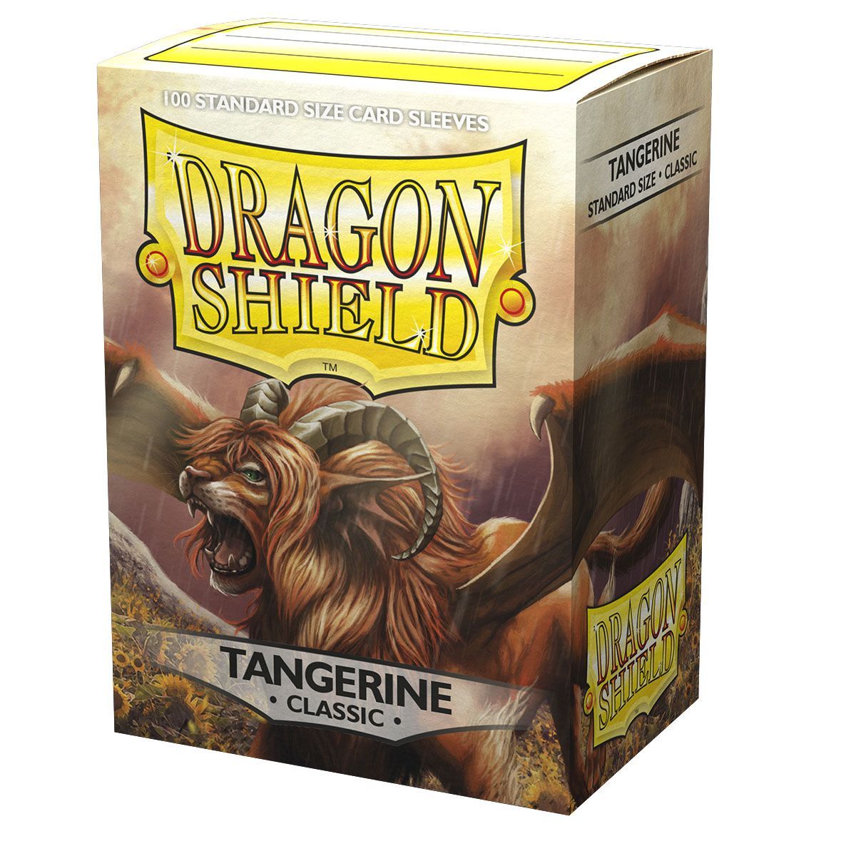 Dragon Shield Sleeves - Classic Tangerine
