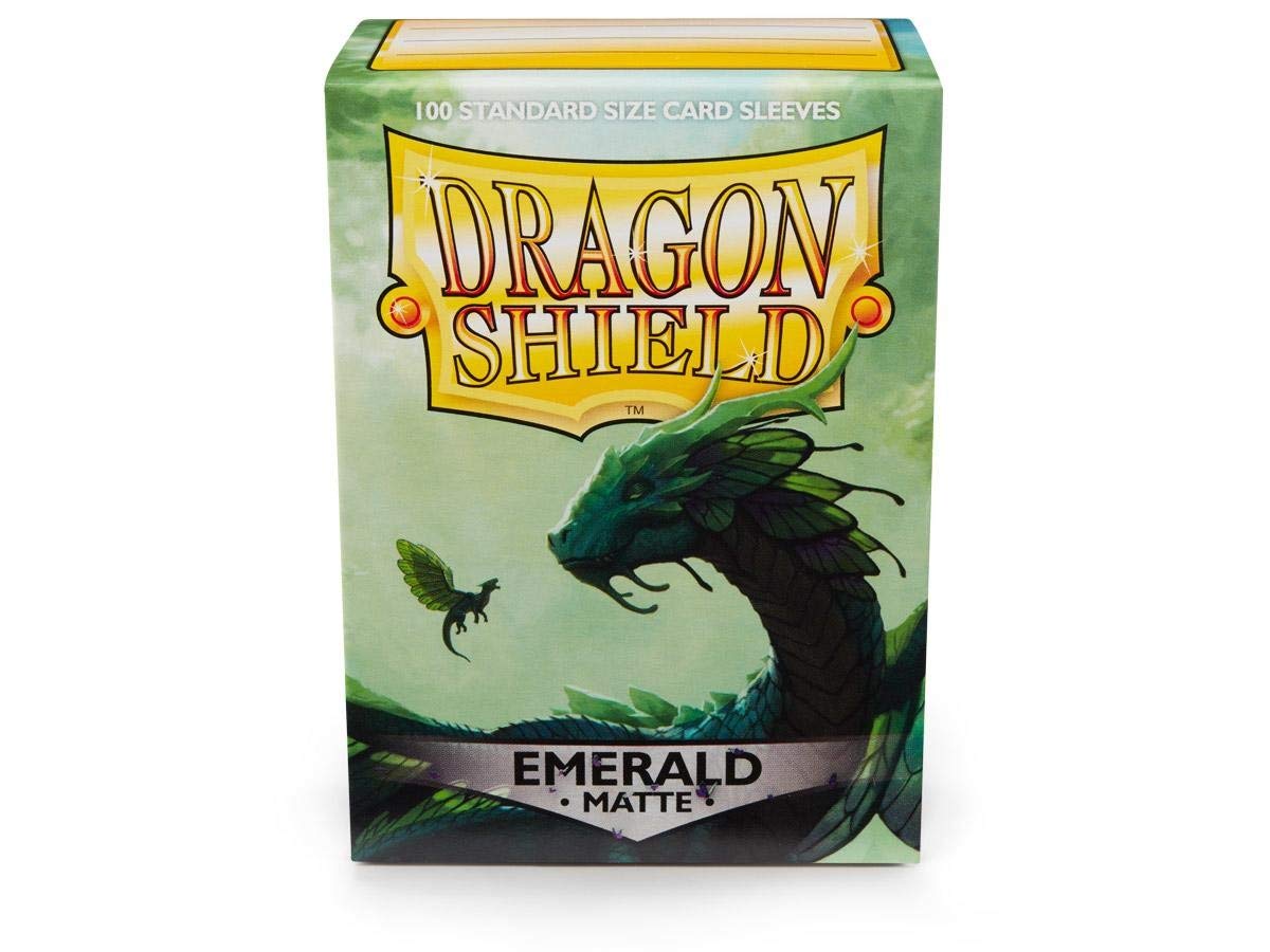 Dragon Shield Sleeves - Matte Emerald