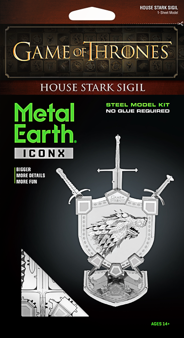 Metal Earth ''House Stark Sigil''