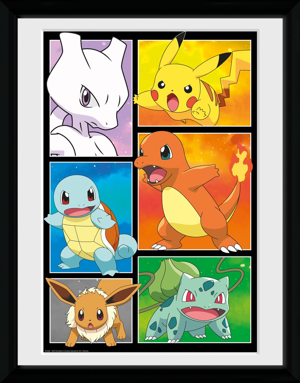 Pokémon Comic Panels Plakat