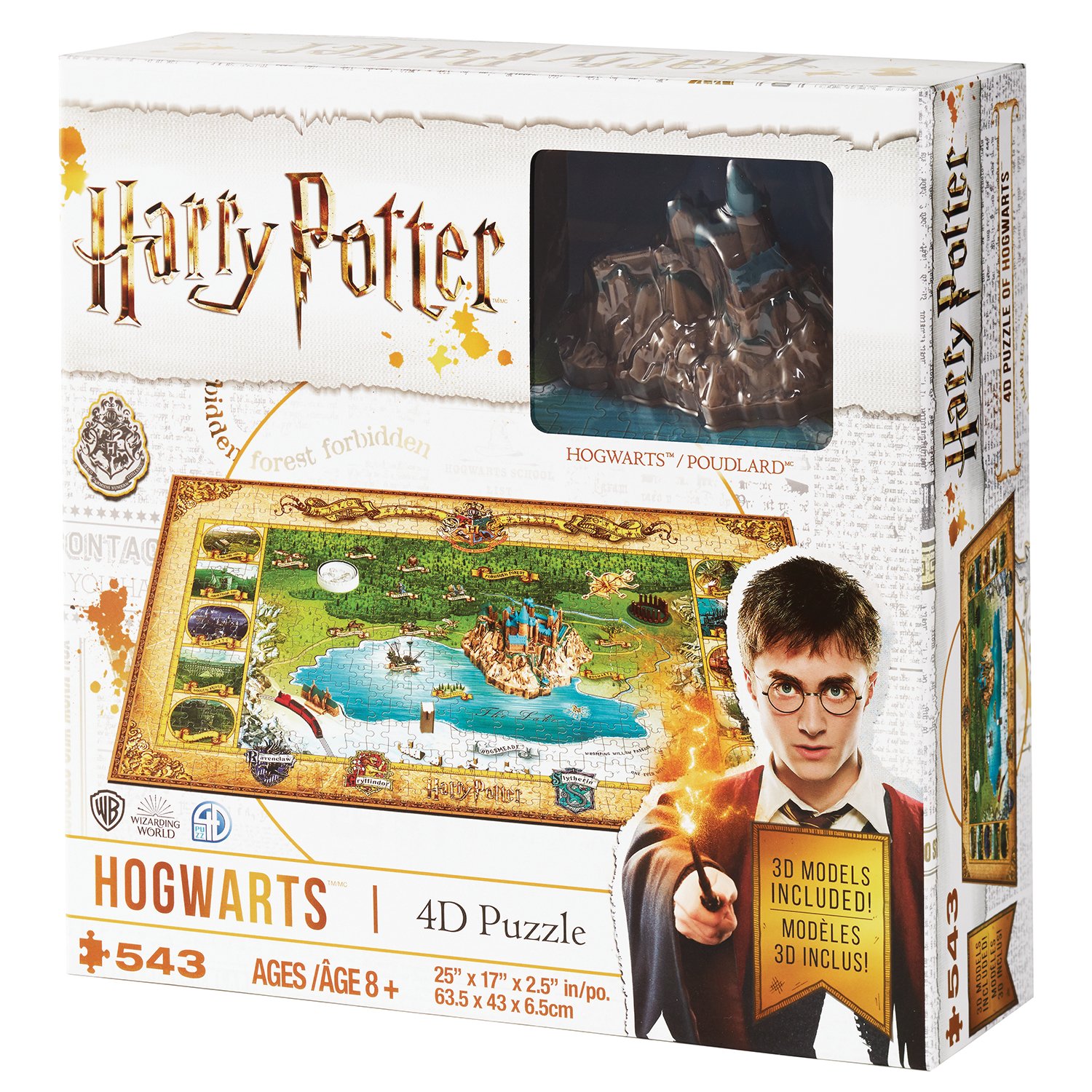 Pusle 4D "Harry Potter Mini Hogwarts" 543 tk