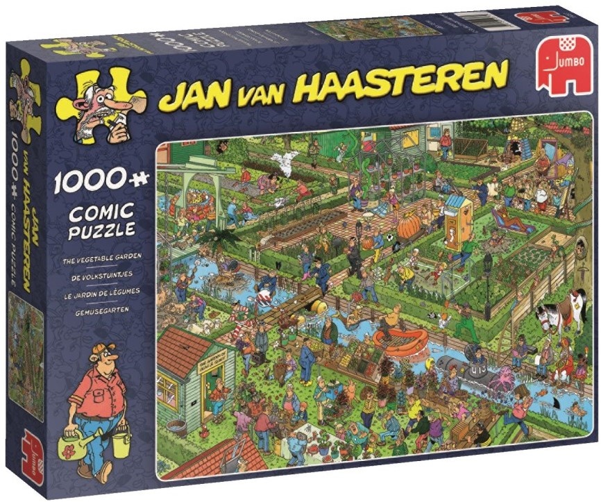 Pusle ''JAN VAN HAASTEREN, The Vegetable Garden'' 1000tk