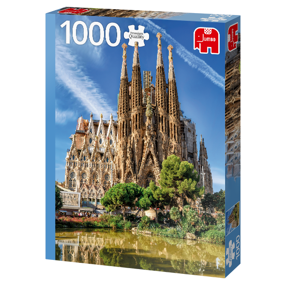 Pusle "Sagrada Familia, Barcelona" 1000 tk