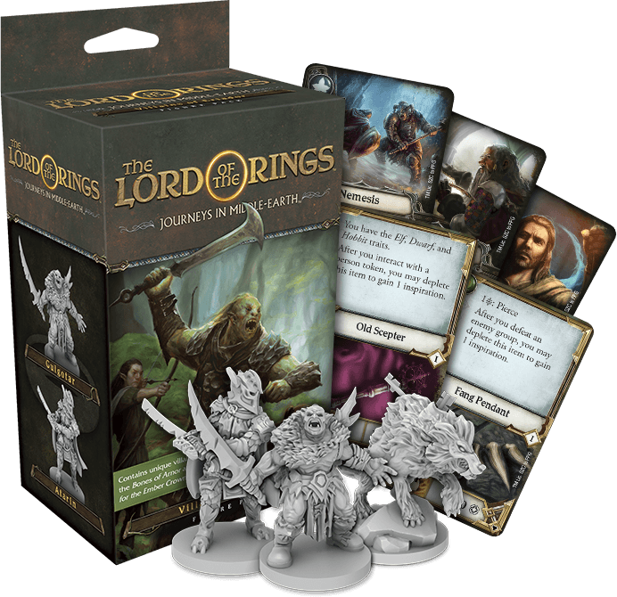 The Lord of the Rings: Journeys in Middle-Earth: Villains of Eriador Figure Pack